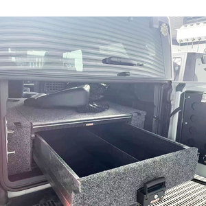 4X4 Gear <b>Box</b> <b>Trunk</b> Organizer Single Drawer System For Ford Bronco Stainless Steel Modern Car <b>Storage</b> Cargo <b>Box</b> - Product Image 3