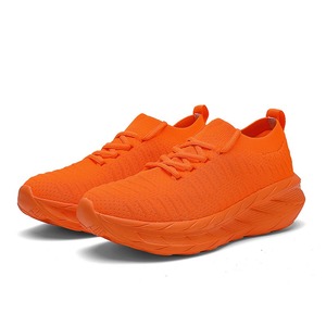Chaussures de sport tendance pour hommes et femmes, en maille tricotée respirante, légères, à semelle épaisse, polyvalentes, pour le sport et le quotidien - Product Image 4