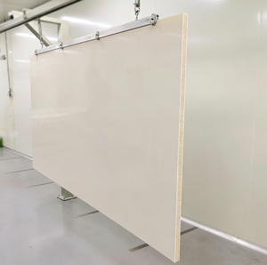 Op maat gesneden, chemisch bestendige, antistatische <span class=keywords><strong>PVC</strong></span>-plaat, klaar voor installatie, ivoorwitte ESD <span class=keywords><strong>PVC</strong></span>-plaat voor cleanroom - Product Image 2