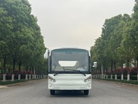 Nouveau véhicule de tourisme à essence 17 places, bus Foton fermé pour les zones touristiques, les campus, les hôtels et les parcs