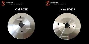 Nouvelles Lames de Couteau de Machine à Découper et à Trancher S120 POTIS 80mm 2026 pour Kebab Doner, Viande Turque, Shawarma <span class=keywords><strong>Sans</strong></span> <span class=keywords><strong>Dents</strong></span> - Product Image 3