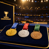 Médaille en métal moulé sur mesure de haute qualité, médaille en métal 3D en relief pour événement sportif, conception d'événement sportif