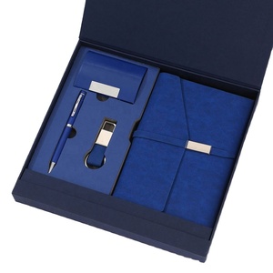 Custom Executive Gift <b>Set</b>: <b>Notebook</b>, Card Holder, Keychain - Perfect Corporate & Teacher Appreciation Gifts - Product Image 2