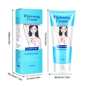 Crema Blanqueadora Corporal para Axilas, Piernas, Rodillas y Partes Íntimas, Aclara y Elimina <span class=keywords><strong>la</strong></span> Piel Oscura - Product Image 6