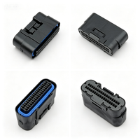 Konektor JAE MX23A34SF1 34Pin 2.5mm Female Tahan Air 250V PBT Original untuk Kabel ECU Mobil Motor Seri MX23A