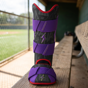 Protège-cheville de softball noir de la série Signature de PEPINO ENTERPRISES |   Multisports |   Toutes les saisons |   Protection en polyester | - Product Image 3