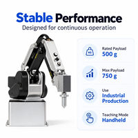 Bras robotisé collaboratif industriel de bureau MG400 léger et programmable de haute précision pour les opérations d'alimentation et d'assemblage automatiques