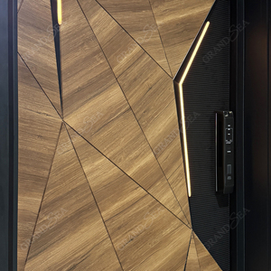 Grandsea 2025 Nouveau <span class=keywords><strong>prix</strong></span> d'usine Portes extérieures Portes d'<span class=keywords><strong>entrée</strong></span> d'<span class=keywords><strong>entrée</strong></span> principale <span class=keywords><strong>Entrée</strong></span> externe Pivot Swing <span class=keywords><strong>Porte</strong></span> arquée avec bande lumineuse - Product Image 2