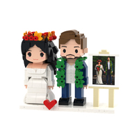Figura Miniatura Personalizada con Foto, Bloques de Construcción 3D, Modelo DIY, Juego de Regalo Creativo, Personalización Personalizada, Juego de Bloques de Construcción MOC