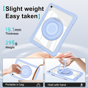 Pour Apple <span class=keywords><strong>iPad</strong></span> 2022 <span class=keywords><strong>Protection</strong></span> complète givré acrylique bandoulière réglable en gros étui pour tablette et housses pour <span class=keywords><strong>iPad</strong></span> - Product Image 2