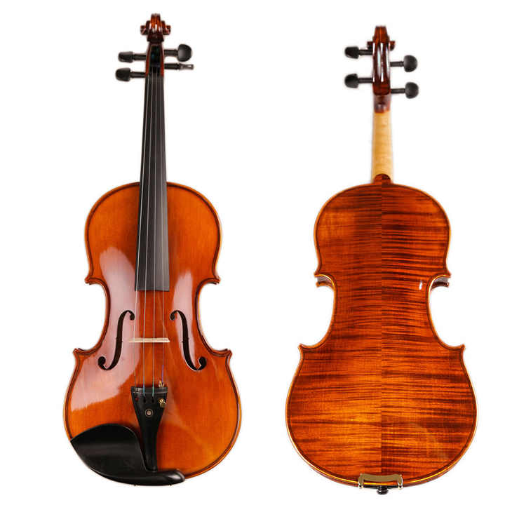 High End Antique  Flame Violin Instrument Full Size Professional Violin 4/4 Best Cost Performance Affordable Violin