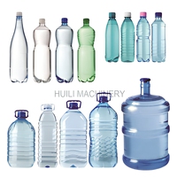 Machine de soufflage de bouteilles en plastique PET avec PLC et composants, haute productivité, moulage par étirage-soufflage
