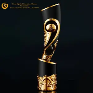 Trofeo del Club de Billar Ding <span class=keywords><strong>Junhui</strong></span>, Trofeo de Billar Personalizado, Snooker, Bola Negra Ocho-Nueve, Campeón 2025, Primer, Segundo y Tercer Lugar, Resina - Product Image 3