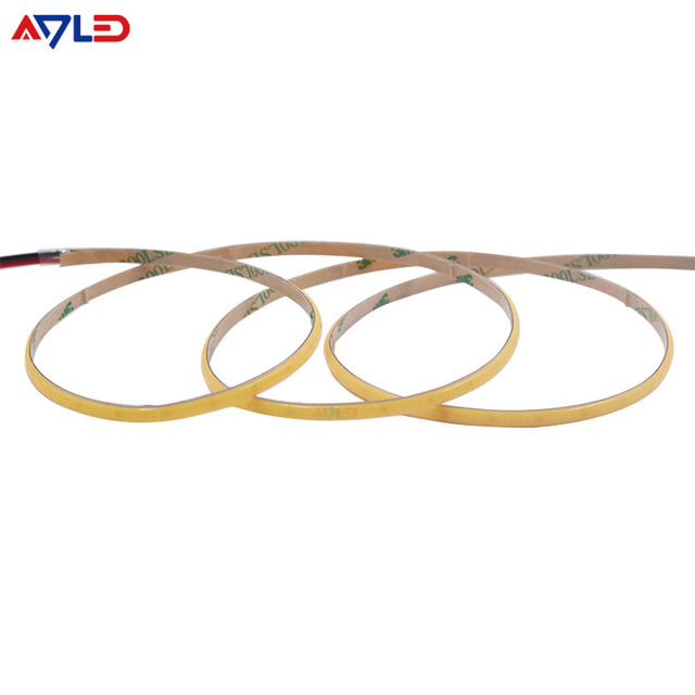 Mini Cct Cob Strip 2700k 3000k 4000k 6500k 12v 24v 3mm 4.5mm 5mm Cob Led Strip