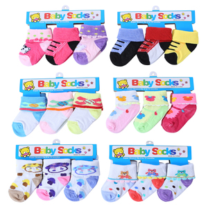Toptan karışık farklı stilleri yenidoğan bebek çorap - Product Image 2