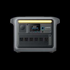 Station d'alimentation portable Anker LIX C10000, batterie lithium-ion externe, panneau solaire, lampe de poche, télécommande, MPPT 56896 - Product Image 4