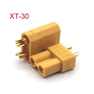 XT30 Yellow Battery Connector Set Male Female Gold Plated <strong>Banana</strong> Plug for <strong>Helicopter</strong> Brand New Original - Product Image 1