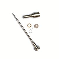 Kit de Reparación de Inyectores 0445120347 con Boquilla DLLA143P2379 y Conjunto de Válvulas F00RJ02472, Repuestos para Camiones