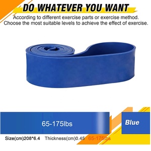 <span class=keywords><strong>Bandas</strong></span> Elásticas de Resistencia de Látex de Alta Resistencia para Entrenamiento, Gimnasio, Yoga y Ejercicio - Product Image 3