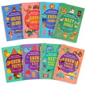 Alfabetización en inglés, aprendizaje silencioso, Educación Temprana, iluminación, rompecabezas, pegatina, libro <span class=keywords><strong>de</strong></span> lágrimas ocupado, conjunto <span class=keywords><strong>de</strong></span> cognición Digital - Product Image 2