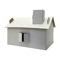Maisonnette de jeu et crèche 3D à assembler soi-même, puzzle créatif pour enfants