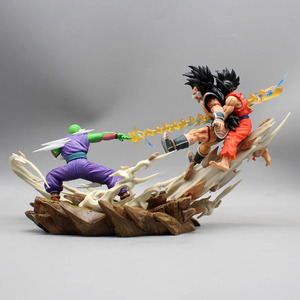 Figura de Acción de 19 cm de Dragon Ball Z, Raditz, Son Goku, Piccolo, Cañón de Luz Mágico, Estatua de PVC, Modelo Coleccionable, Juguete Decorativo, Regalo - Product Image 3