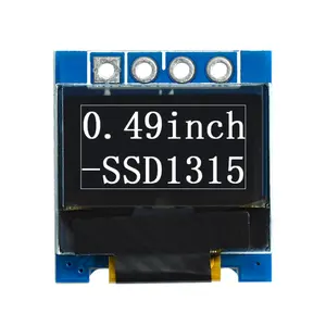 0.49 inch OLED display 6432 OLED LCD screen ssd1315 display 0.5 inch OLED screen