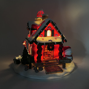Shunxu Nhự<span class=keywords><strong>a</strong></span> Tùy Chỉnh LED Cây giáng sinh thu nhỏ ngôi nhà cổ tích người tuyết thanh kẹo quà lưu niệm với các mặt hàng nam châm thủ công tự làm - Product Image 5
