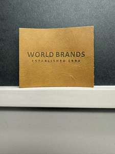 Chine Usine Vendeur Bon Prix Sacs En Cuir Patchs En Cuir PU Patch Étiquette En Relief pour Produits En Cuir Personnalisés - Product Image 4