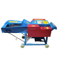 Broyeur de fourrage pour animaux d'élevage commercial automatique de 3 à 4 tonnes/h, utilisé dans les fermes d'animaux, broyeur de paille, broyeur de foin, machine à couper le fourrage