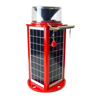 Feu de signalisation de navigation solaire standard IALA 12V/10/14/24Ah, visibilité de 4 à 8 milles nautiques pour marins