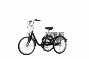 GW7012 Vélo adulte à <span class=keywords><strong>3</strong></span> <span class=keywords><strong>roues</strong></span> avec marche basse qui permet aux femmes et aux adolescents de se rendre au shopping, aux loisirs et au transport. - Product Image 6