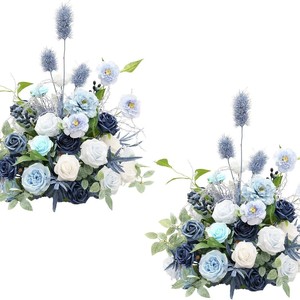 Arrangement de fleurs artificielles roses, 50-100 pièces, fleurs en soie polyester pour décoration de mariage et de maison - Product Image 4