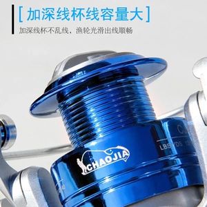 Ensemble de canne à pêche télescopique ultra-légère haute vitesse 1000-7000 et moulinet pour eau douce, ligne de pêche et bobine métalliques – Meilleures ventes - Product Image 6