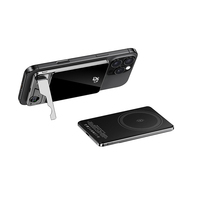 Chargeur sans fil ultra-fin en alliage d'aluminium 15W, chargeur rapide PD 20W, batterie externe magnétique sans fil avec affichage numérique