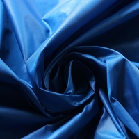 Tissu imperméable et anti-plume en taffetas 100 % polyester Ripstop 300T enduit PU, effet cire, pour doudounes, parkas et manteaux de mode