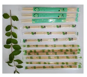Cheap Price Plastic Opp Wrapped Round Bamboo Chopsticks