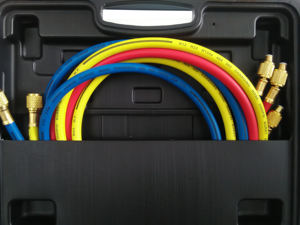 WELL-IN Anti-Impact Preciso Manómetro de refrigeración de colector de 2 vías R134a Herramienta de <span class=keywords><strong>aire</strong></span> <span class=keywords><strong>acondicionado</strong></span> automático - Product Image 3