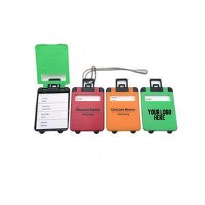 Custom Luggage <b>Tags</b> with Logo - Personalized Travel ID <b>Tags</b> for Bags & <b>Suitcases</b> - Product Image 1