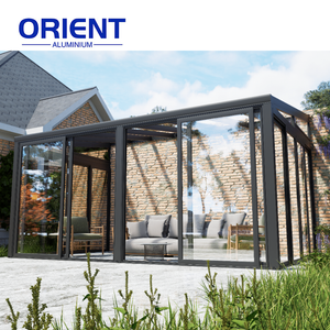 مصنع مخصص بيع مباشر في الهواء الطلق العزل الحرارة الزجاج الألومنيوم الجاهزة منزل الفناء الخلفي حديقة الدفيئة - Product Image 5