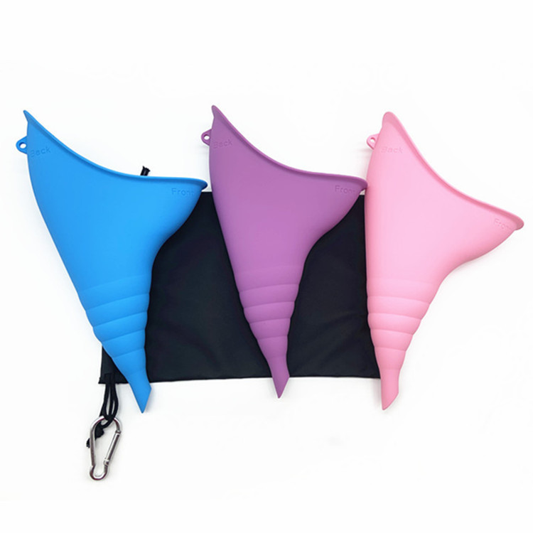 Портативный легкий мягкий силиконовый туалет для женщин, Походное устройство для мочеиспускания мочи, для путешествий на открытом воздухе