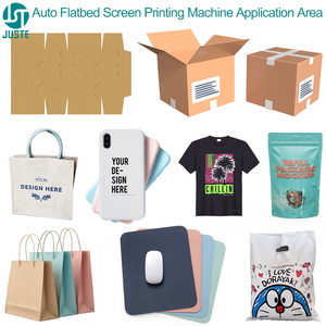 High Speed Vacuum Flat Screen Printer Automatic Silk Screen Printing Machine for Fabric Paper Bag <b>Balloon</b> T Shirt Tshirt T-Shirt - Product Image 6