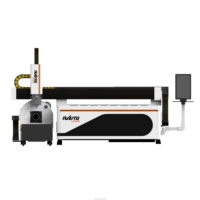 Máquina cortadora de tubos láser Cnc de placa y tubería 3015 1500W-6000W Sistema de refrigeración por agua Raycus láser de fibra blanca de Metal