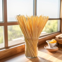 Bâtonnets de bambou biodégradables et organiques de haute qualité, fabriqués directement en usine, à faible teneur en carbone, écologiques, service 24h/24.