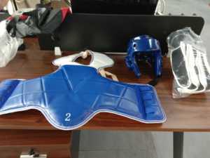 WTF <span class=keywords><strong>TaeKwonDo</strong></span> Solid reversibile protezione del torace protezione del corpo per <span class=keywords><strong>taekwondo</strong></span> - Product Image 4