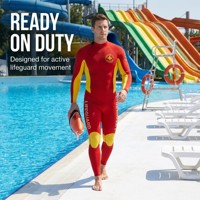 Combinaisons de plongée en néoprène 3 mm pour sauvetage aquatique, combinaison intégrale pour le surf et la plongée