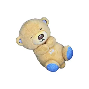 Ursinho Que Respira LED And Breathing Stuffed Animal Toys Beaver Otter Plush Custom Plush Toy