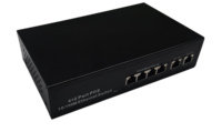 Commutateur PoE non géré à 6 ports réseau 10/100 Mbps, alimentation automatique des périphériques adaptatifs, matériel et logiciel informatiques