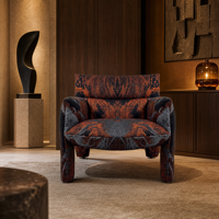 Fauteuil moderne Normcore Snail en tissu, canapé de loisirs pour petit appartement, salon