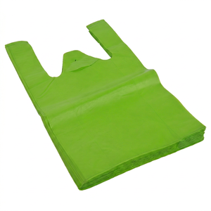 Bolsas de Compras Ecológicas Biodegradables de PBAT con Logotipo Personalizado, Impresión Serigráfica y Cordón, para Uso Comercial, OEM ODM - Product Image 1